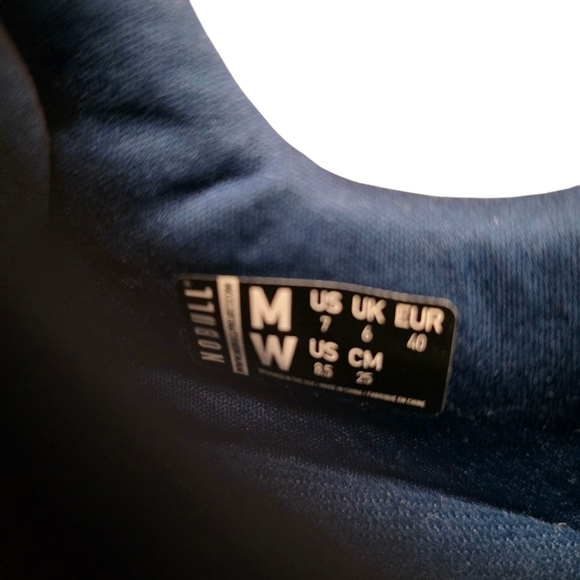 NOBULL Allday Riptop Men's Or Womens Iridescent Blue Athletic Shoes W8.5 M7 - Picture 7 of 7